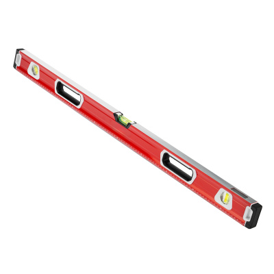 Уровень алюминиевый, магнит, фрезерованный, 3 глазка (1 зеркальный) двухкомпонентные рукоятки, 1000 мм Matrix купить в Москве с доставкой по всей России | ProtosMarket.ru