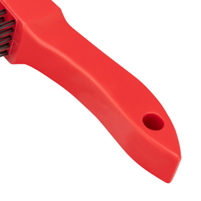 Щетка зачистная пятирядная, закаленная прямая проволока с пластиковой ручкой Matrix по ценам производителя в Казани с доставкой по всей России