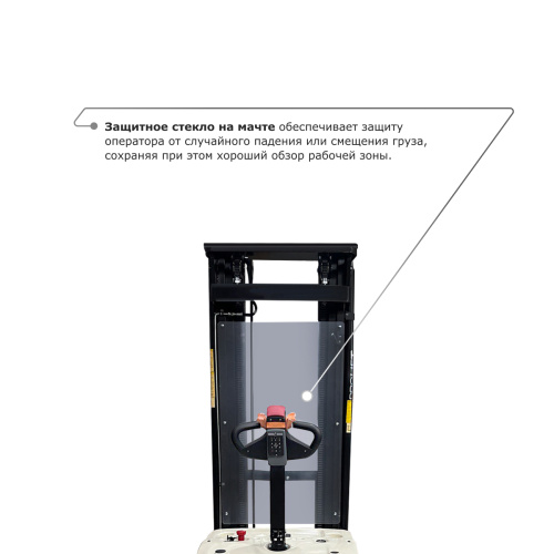 Самоходный электроштабелер PROLIFT M2 SDR 2036 по ценам производителя в Казани с доставкой по всей России