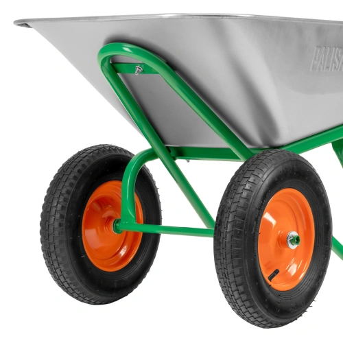 Тачка садово-строительная, 2-х колесная, усиленная, грузоподъемность 320 кг, объем 100 л Palisad по ценам производителя в Казани с доставкой по всей России