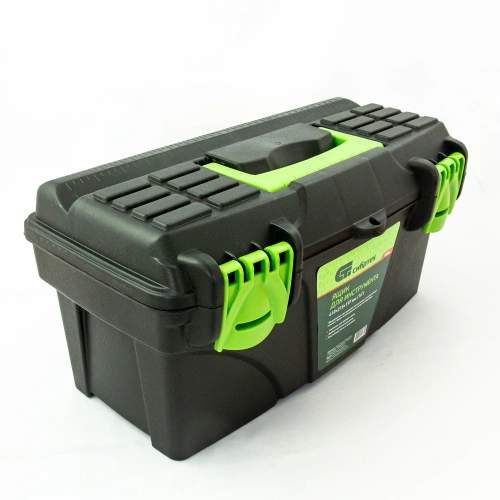 Ящик для инструмента, 410 х 215 х 197 мм, 16", пластик Сибртех купить в Москве с доставкой по всей России | ProtosMarket.ru