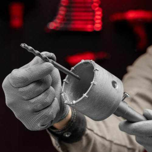 Центрирующее сверло для коронок, хвостовик M22 х 400 мм, SDS Plus Matrix купить в Москве с доставкой по всей России | ProtosMarket.ru