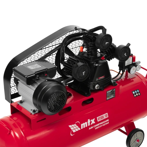 Компрессор воздушный ременный привод КР3000/100  3,0 кВт, 100 литров, 510 л/мин МТХ по ценам производителя в Казани с доставкой по всей России