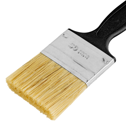 Кисть флейцевая "Стандарт", 50 х 6 мм, натуральная щетина, пластиковая ручка Сибртех купить в Москве с доставкой по всей России | ProtosMarket.ru