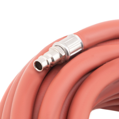 Шланг пневматический резиновый, 10 x 16 мм, 24 бар, армированный, быстросъемное соединение, 10 м Stels купить в Москве с доставкой по всей России | ProtosMarket.ru