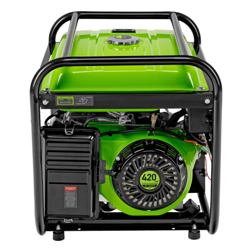 Генератор бензиновый БС-8000Э, 6,6 кВт, 230В, четырехтактный, 25 л, электростартер Сибртех по ценам производителя в Казани с доставкой по всей России