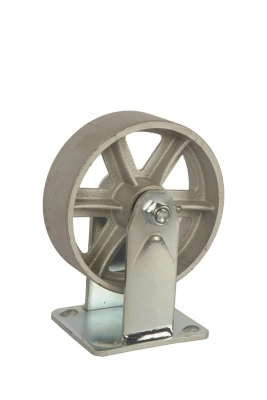 Колесо большегрузное неповоротное FCS 63 150 мм чугунное (F) купить в Москве с доставкой по всей России | ProtosMarket.ru