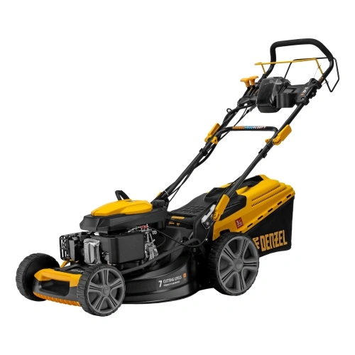 Газонокосилка бензиновая GLD-520SP-VE, 196 см3, ширина 52 см, привод, вариатор, электрический старт, 60 л Denzel купить в Москве с доставкой по всей России | ProtosMarket.ru