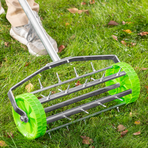 Аэратор газонный, 440 х 1400 мм, стальной черенок, Palisad купить в Москве с доставкой по всей России | ProtosMarket.ru