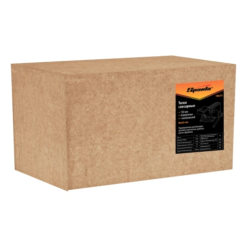 Тиски слесарные, 150 мм, поворотные, с наковальней Sparta купить в Москве с доставкой по всей России | ProtosMarket.ru