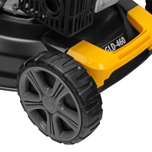 Газонокосилка бензиновая GLD-460, 146 куб.см, ширина 46 см, ручная, 7 уровней, травосборник 50 л Denzel купить в Москве с доставкой по всей России | ProtosMarket.ru