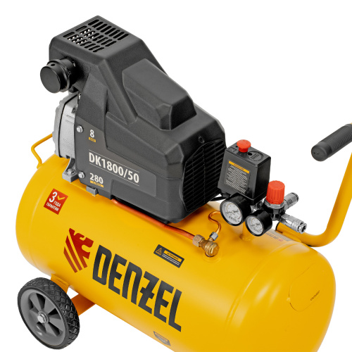 Компрессор воздушный DK1800/50, Х-PRO 1.8 кВт, 280л/мин, 50л Denzel купить в Москве с доставкой по всей России | ProtosMarket.ru