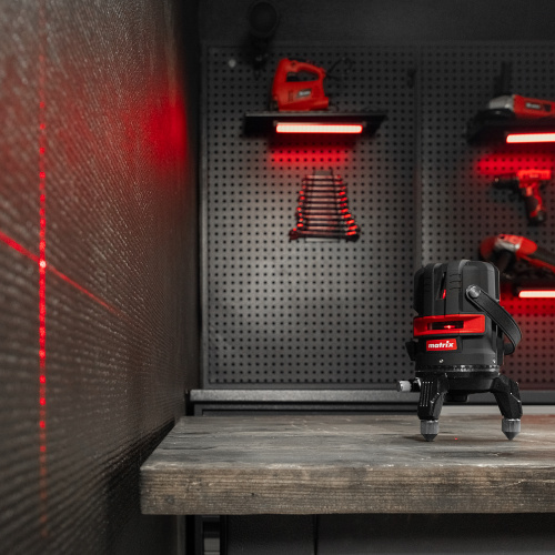 Лазерный уровень ML 05 Red, 20 м, 635 нм, резьба 5/8" Matrix купить в Москве с доставкой по всей России | ProtosMarket.ru