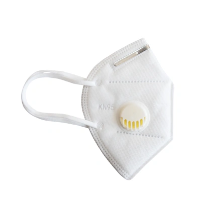 Полумаска фильтрующая пятислойная KN-95 с клапаном купить в Москве с доставкой по всей России | ProtosMarket.ru