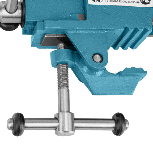 Тиски слесарные, 63 мм, крепление для стола, винтовой зажим (Глазов) купить в Москве с доставкой по всей России | ProtosMarket.ru