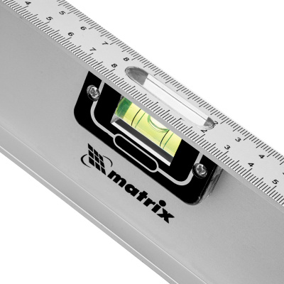 Уровень алюминиевый "Рельс", 600 мм, 3 глазка (1 поворотный) Matrix по ценам производителя в Казани с доставкой по всей России