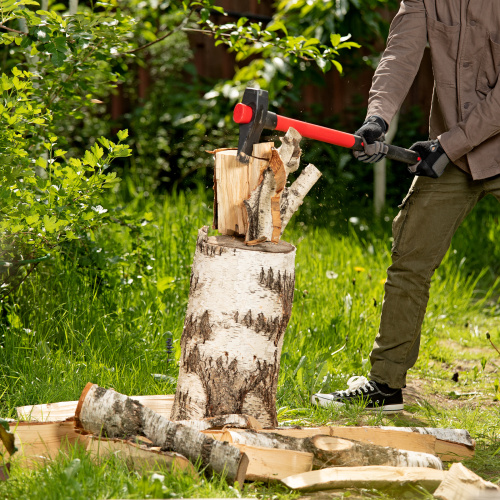 Колун, 2700 г, фибергласовое обрезиненное топорище 900 мм Matrix купить в Москве с доставкой по всей России | ProtosMarket.ru