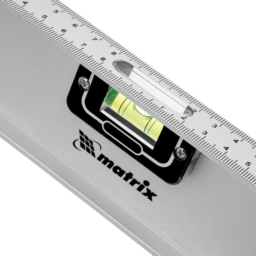 Уровень алюминиевый "Рельс", 600 мм, 3 глазка (1 поворотный) Matrix по ценам производителя в Казани с доставкой по всей России