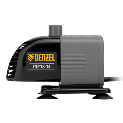 Насос фонтанный FNP18-14, 18 Вт, подъем 1,4 м, 750 л/ч, колокольчик/каскад Denzel купить в Москве с доставкой по всей России | ProtosMarket.ru