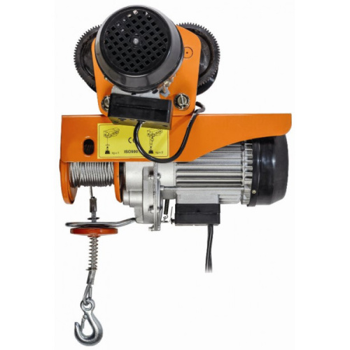 Мини-таль электрическая с тележкой канатная 220 В передвижная 250 / 500 кг - 12/6 м РА, Сибталь купить в Москве с доставкой по всей России | ProtosMarket.ru