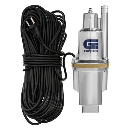 Вибрационный насос СВН300-40, верхний забор, 300 Вт, напор 75 м, 1200 л/ч, кабель 40 м Сибртех купить в Москве с доставкой по всей России | ProtosMarket.ru