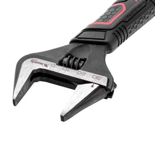 Ключ разводной, тонкие губки, фосфатированный, двухкомпонентная рукоятка, 300 мм, PRO Matrix купить в Москве с доставкой по всей России | ProtosMarket.ru