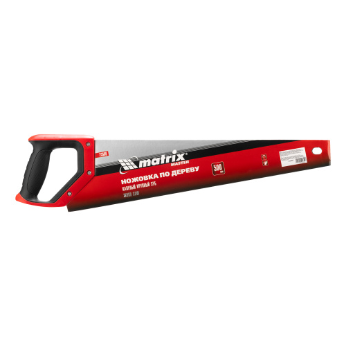 Ножовка по дереву, 500 мм, волновая вырубка, 5-6 TPI, каленый зуб 2D, двухкомпонентная рукоятка Matrix купить в Москве с доставкой по всей России | ProtosMarket.ru