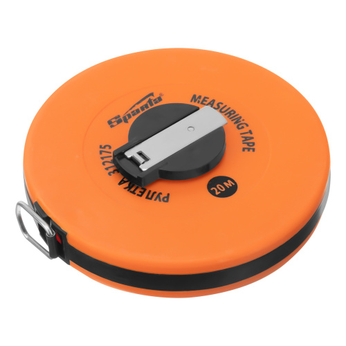 Рулетка геодезическая, 20 м х 12,5 мм, лента ПВХ, закрытый круглый корпус Sparta по ценам производителя в Казани с доставкой по всей России