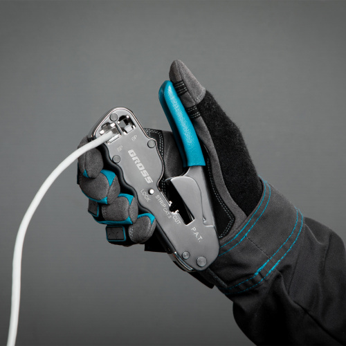 Клещи для обжима телефонных и компьютерных клемм RJ45, 8P и RJ11/12, 6P, компактный размер, CAT5 Gross купить в Москве с доставкой по всей России | ProtosMarket.ru