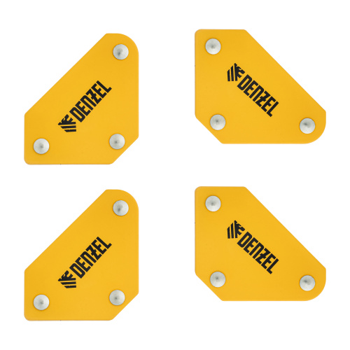 Набор из 4 магнитных фиксаторов для сварочных работ Denzel по ценам производителя в Казани с доставкой по всей России