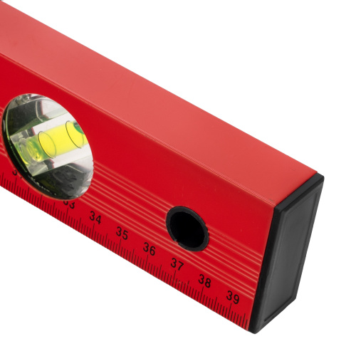 Уровень алюминиевый, 400 мм, 3 глазка, красный, линейка Matrix по ценам производителя в Казани с доставкой по всей России