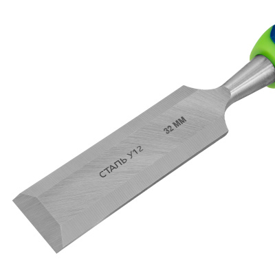 Долото-стамеска, 32 мм, двухкомпонентная рукоятка Сибртех купить в Москве с доставкой по всей России | ProtosMarket.ru