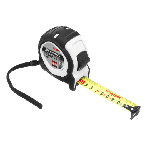 Рулетка Neon,8 м x 25 мм,обрезиненный корпус,3 фиксации,Pro Matrix по ценам производителя в Казани с доставкой по всей России