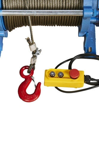 Лебедка электрическая  750 кг  70 м с канатом 380 В TOR KCD по ценам производителя в Казани с доставкой по всей России