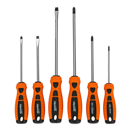 Набор отверток "Point", CrV, двухкомпонентные рукоятки, 6 шт, Sparta купить в Москве с доставкой по всей России | ProtosMarket.ru