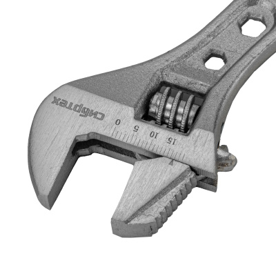 Ключ разводной, 150мм, переставная губка, 2-х комп. рукоятка Сибртех по ценам производителя в Казани с доставкой по всей России