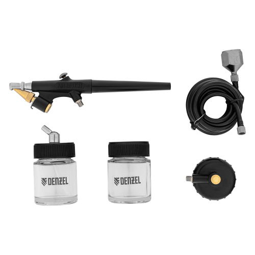 Аэрограф с нижним бачком AB2, 0,8 мм, 22 мл, 11 л/мин Denzel по ценам производителя в Казани с доставкой по всей России