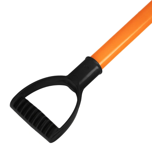 Лопата для уборки снега полипропиленовая, 275х365х790 мм, стальной черенок, Stels купить в Москве с доставкой по всей России | ProtosMarket.ru