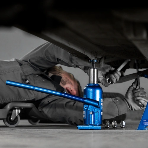 Домкрат гидравлический бутылочный телескопический, 6 т, h подъема 190-480 мм Stels купить в Москве с доставкой по всей России | ProtosMarket.ru