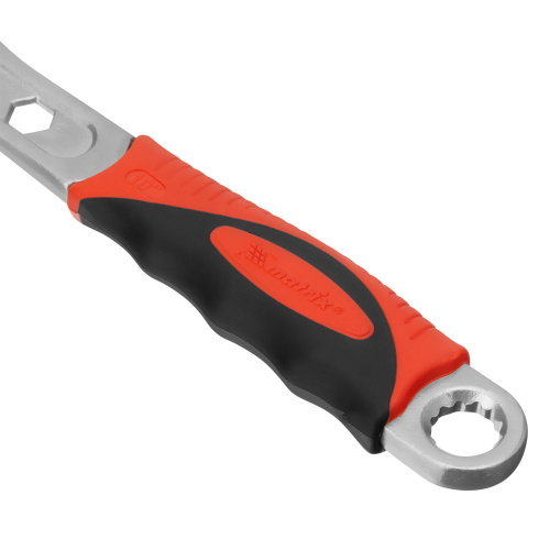 Ключ разводной, 250 мм, переставная губка, двухкомпонентная рукоятка Matrix купить в Москве с доставкой по всей России | ProtosMarket.ru