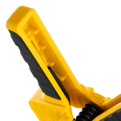 Струбцина клещеобразная, удлиненная 75 х 110 мм двухкомпонентные рукоятки Denzel по ценам производителя в Казани с доставкой по всей России