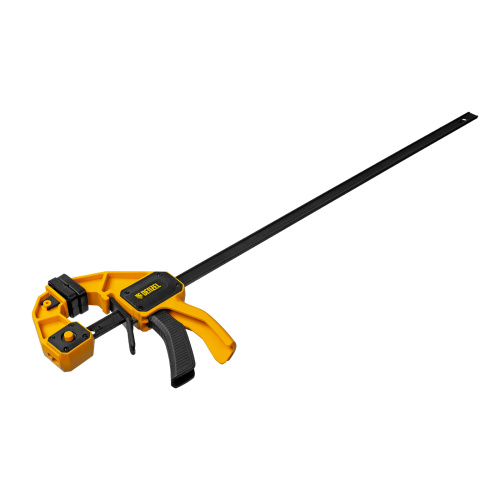 Струбцина F-образная, быстрозажимная, 600 х 80 мм, усиленный нейлоновый корпус Denzel по ценам производителя в Казани с доставкой по всей России