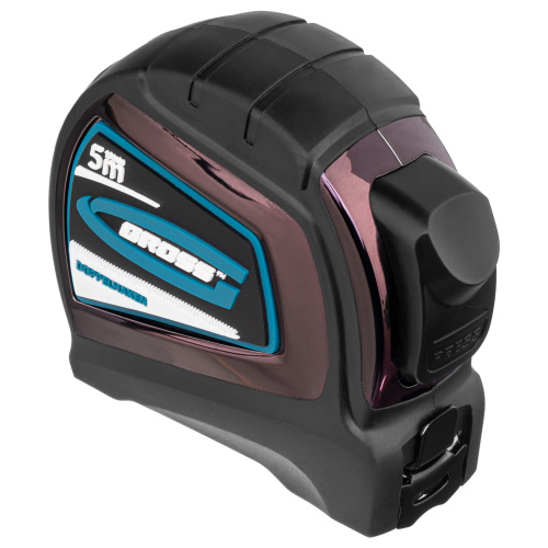 Рулетка "Doppelhaken",5 м x 19 мм,двухсторонний зацеп,Нейлон,двусторонняя шкала,автоматическая фиксация Gross по ценам производителя в Казани с доставкой по всей России