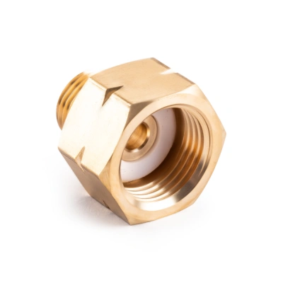 Переходник для больших  газовых баллонов W21,8LH-M16*1.5 "папа" (в блистере) купить в Москве с доставкой по всей России | ProtosMarket.ru