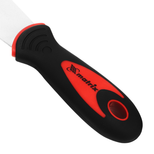 Шпательная лопатка из нержавеющей стали, 40 мм, двухкомпонентная ручка Matrix купить в Москве с доставкой по всей России | ProtosMarket.ru