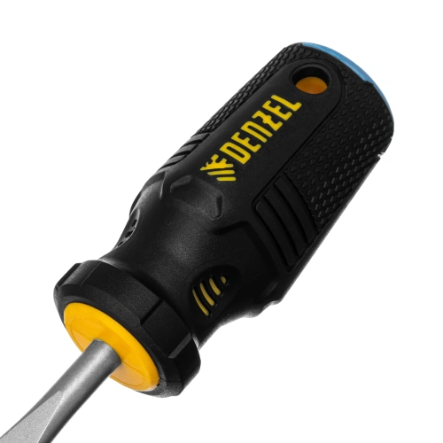 Отвертка, SL6x38 мм, S2, 3к рукоятка Denzel по ценам производителя в Казани с доставкой по всей России