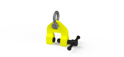 Захват струбцинный вертикальный ZSV (г/п 3 т, лист 0-50мм)