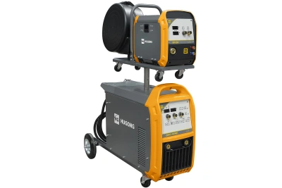 Сварочный полуавтомат HUGONG EMIG 350WE III (цифровой подающий) (без горелки и кабель-пакета) по ценам производителя в Казани с доставкой по всей России