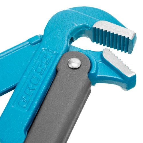 Ключ трубный рычажный 1.5, №2, цельнокованый, CrV, тип "L" Gross купить в Москве с доставкой по всей России | ProtosMarket.ru