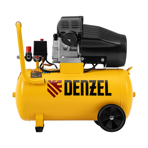 Компрессор воздушный прям. привод DCV1800/50, 1,8 кВт, 50 литров, 320 л/мин Denzel купить в Москве с доставкой по всей России | ProtosMarket.ru